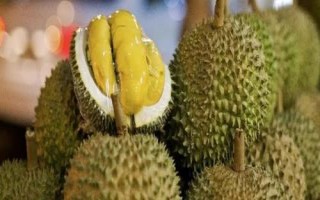 没熟的榴莲打开后如何处理,和其它成熟的水果放在一起可以起到催熟作用