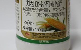玉米地的除草农药有哪些,常用硝烟莠去津悬浮剂、烟嘧磺隆等