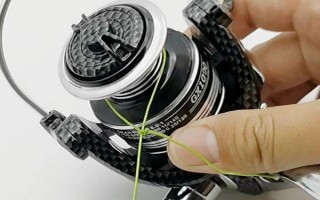 纺车轮怎么绕线，先从鱼线的一端开始缠绕