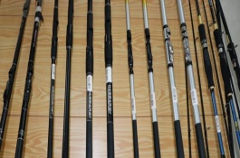 筏竿和矶竿的竿型对比，一般建议用矶竿