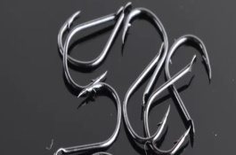 小矶钩与伊势尼钩对比，伊势尼钩的拉力值大且适应性强