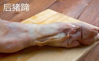 前后猪蹄如何区分，可以从价格、蹄筋和脚趾来区分
