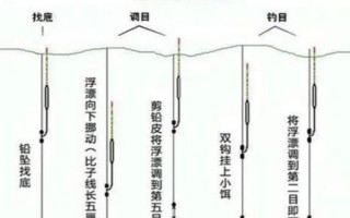 常见的调漂方法,李飘和七星漂的调漂方法不同